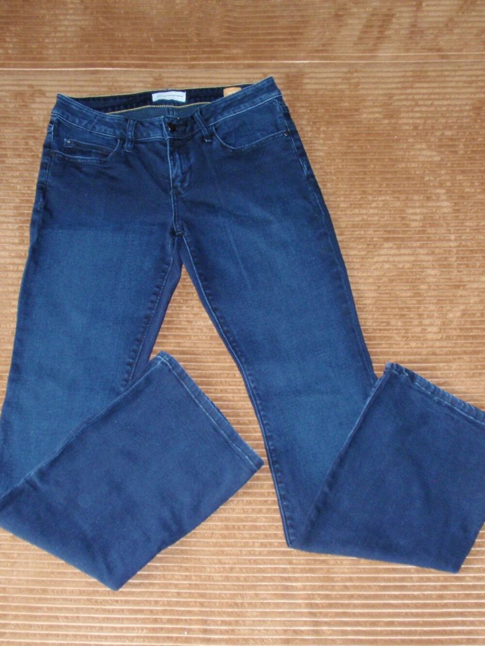Pilcro And The Letterpress Anthropologie Bootcut Jeans Blue Sz 28